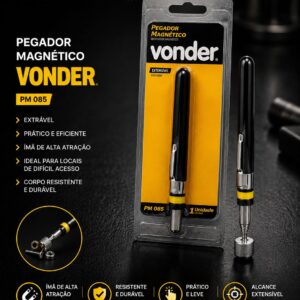 vonder pegador magnético extensível pm085