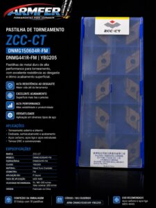 ZCC-CT DNMG150604R-FM YBG205 METAL DURO