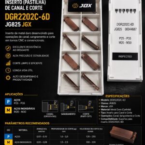 Home (JGX) - Inserto DGR2202C-6D JG825