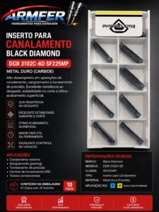 (BlackDiamond) - Inserto DGR 3102C-6D SF225MP